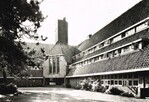 voorzijde
<br/>
Stichting Woudschoten, onbekend, maar na de eerste verbouwing